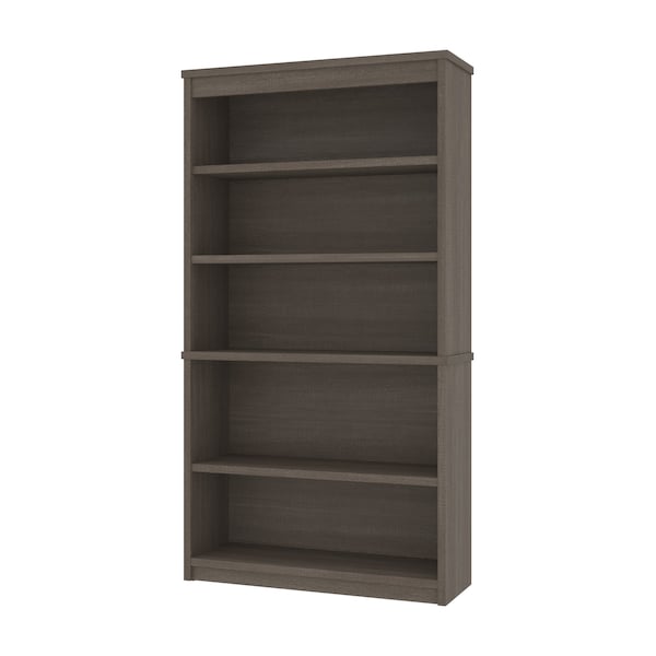 Bestar Universel 36W Bookcase in bark grey